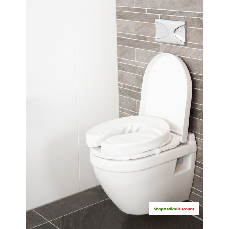 Rehausse WC avec Couvercle - 10 cm - MYKONOS